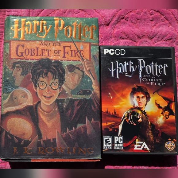 Harry Potter and the Goblet of Fire - Hardback book and PC Game - Picture 3 of 9
